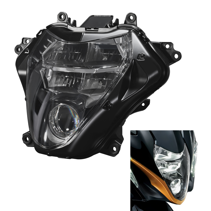 フロントヘッドライトヘッドランプライトハウジングスズキ隼 GSX1300R 2022 2023 2024 オートバイアクセサリー