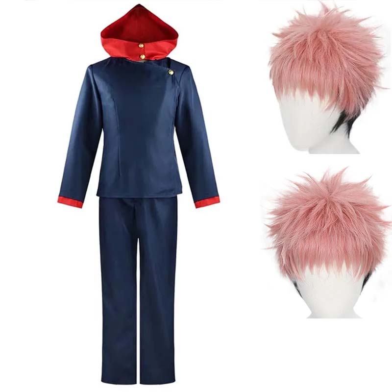 アニメ東京いたどりゆうじコスプレ衣装フード付きパンツハロウィン衣装スクールカーニバル制服