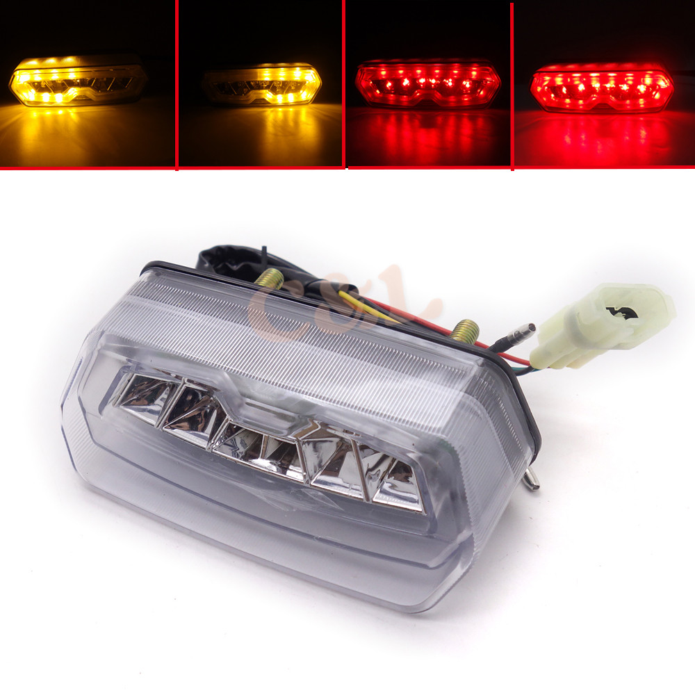 オートバイクリア統合 LED テールストップターンシグナルライトホンダ Grom 125 MSX 2014-2016