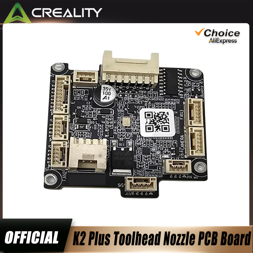 Creality K2 Plus ノズルアダプターボード PCBA ブレークアウトモジュール交換 MCU-GD32F303CBT6 Hotend アクセサリーパーツ