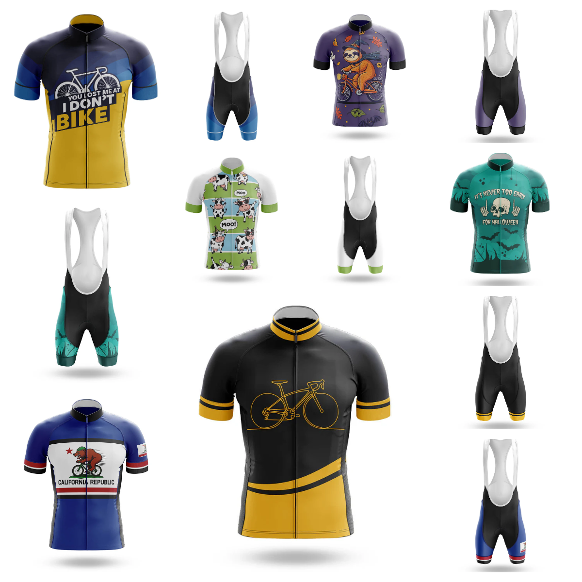 自転車パターンサイクリングジャージ服 Mtb 男性衣料品専門のシャツショーツ男性ジャンパー夏のバイクジャージよだれかけ