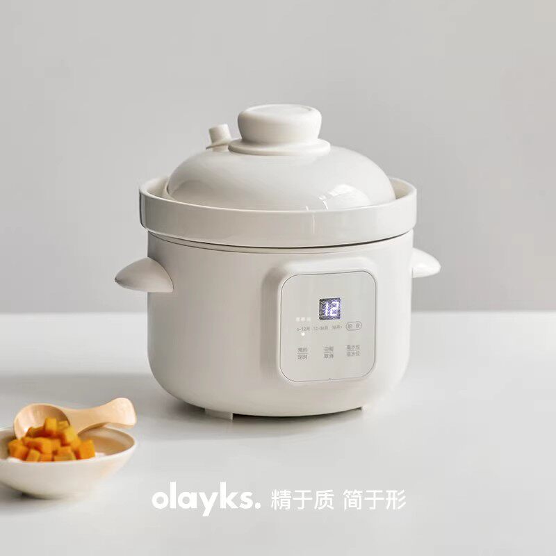 マイクロ圧力炊飯器 離乳食シチューポット 電気おかゆスープメーカー 月分けBBポット