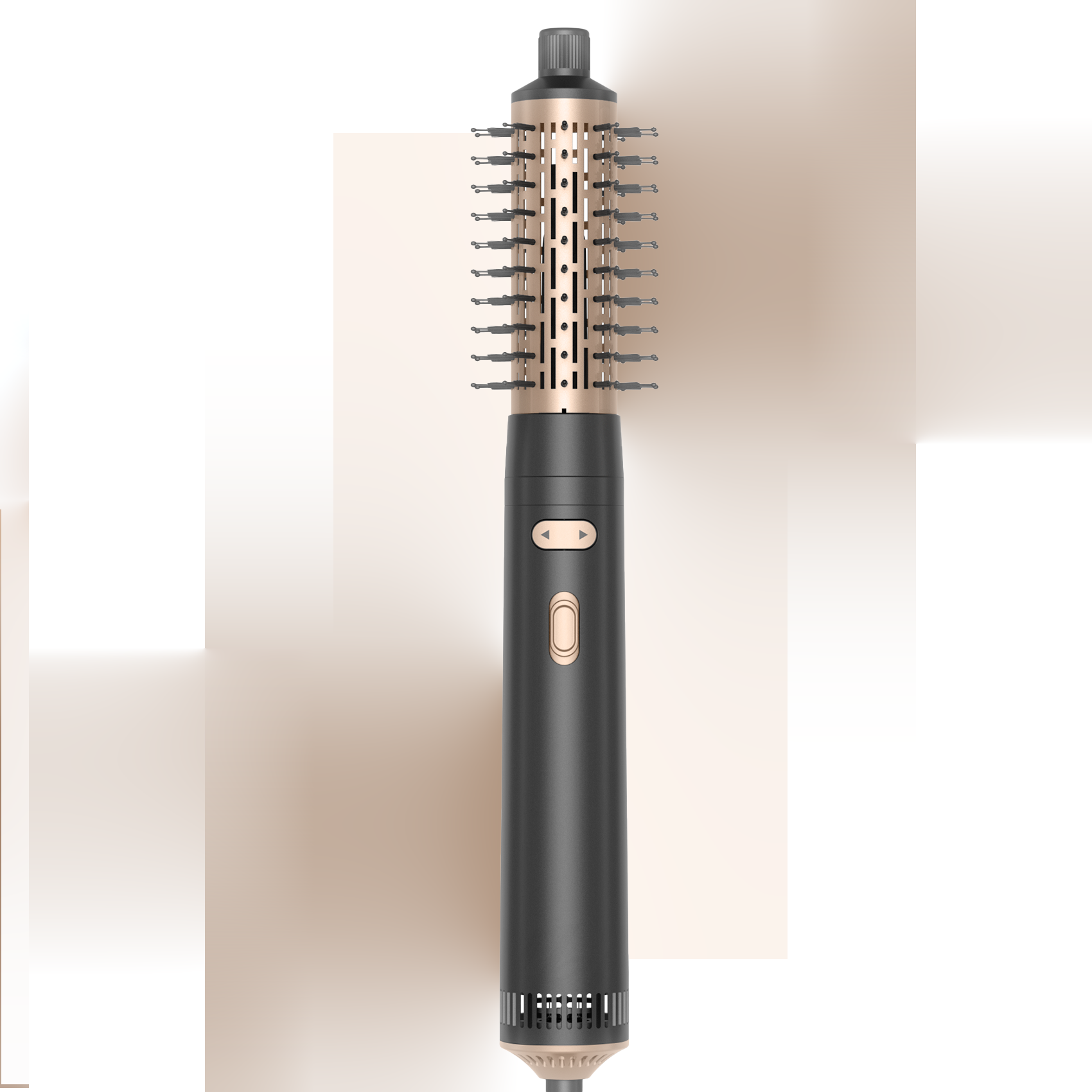 2 in 1 ヘアドライヤーブラシ回転ブロードライヤーブラシ熱風スタイラー電気ヘアドライヤー熱風スピンブラシセットヘアアイロンコーム
