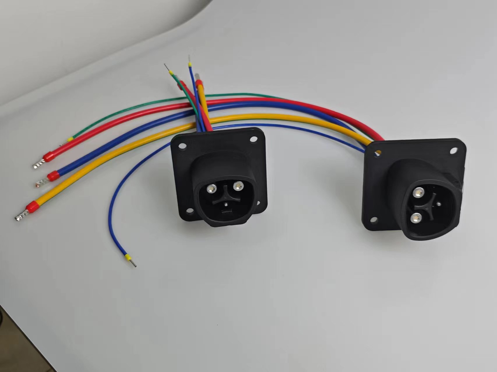 WUFEN 16A 32A テスラソケット EV 充電ソケット 40A50A80A EV コネクタソケット車両側メス充電レセプタクルテスラ