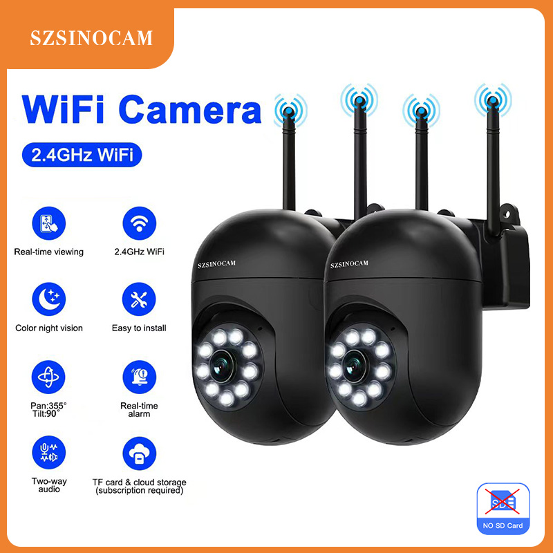 SZSINOCAM WIFI カメラ自動追跡双方向オーディオ PTZ 屋外 Wifi 監視カメラセキュリティ保護カメラスマートホーム