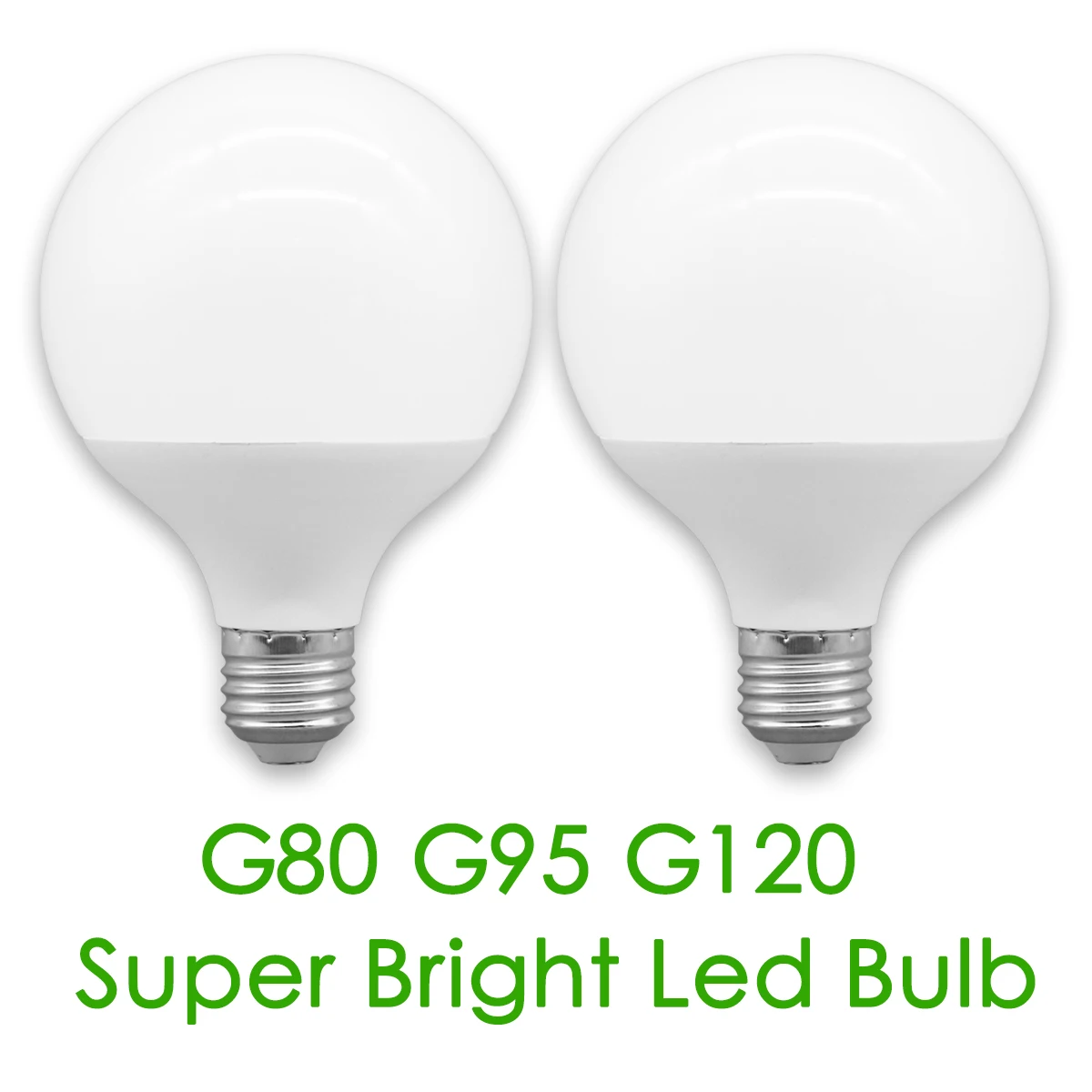 1-5 個 G80 G95 G120 7W-18W G45 LED 電球ランプ E27 ベース電球 AC 85V 265V ランパーダリビングルームホーム電球ウォームコールドホワイト