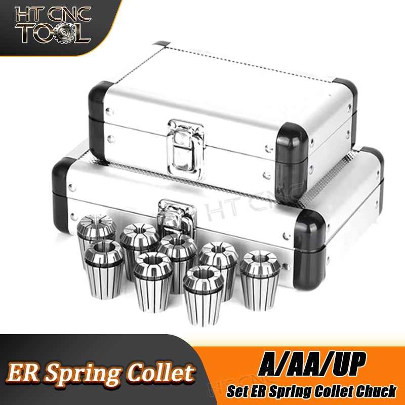 精密ER AAAコレットセット AA ER11 ER16 ER20 ER25 ER32 ER40 AA 0.008 A 0.015mm ツールホルダー クランプ式ERスプリングコレクトチャック
