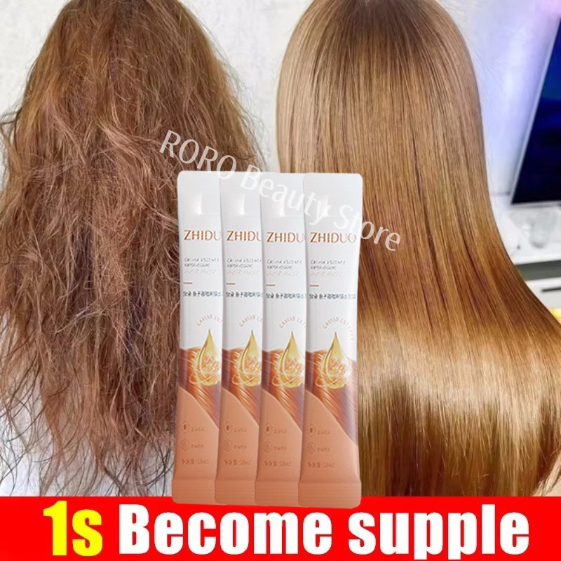 ケラチンヘアマスク魔法の 5 秒修復ダメージ縮れソフト滑らかな光沢のある髪深い保湿ヘアトリート修復ヘアケアマスク