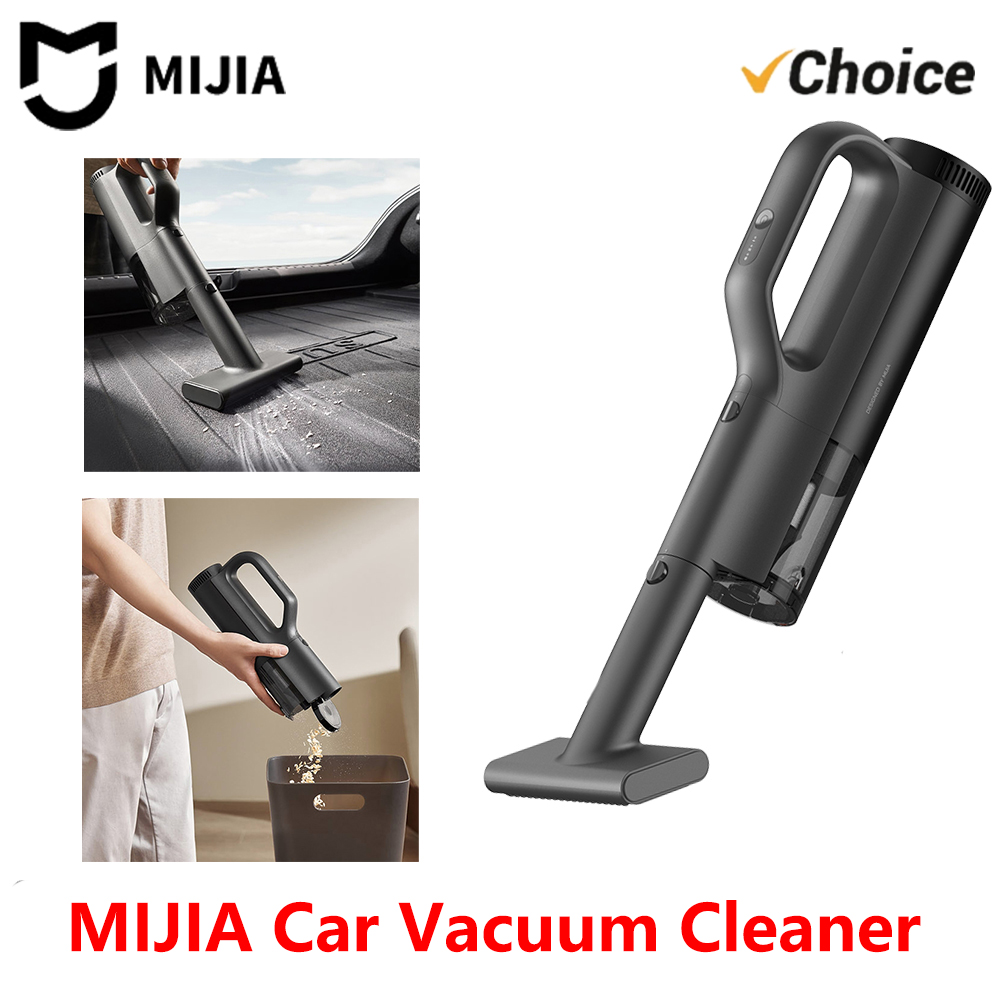 新しい MIJIA 車の掃除機 21kPa 吸引 150mL ダストカップ 2400mAh バッテリー洗えるフィルター要素車のクリーニング用 MJXCQ01QW -CN