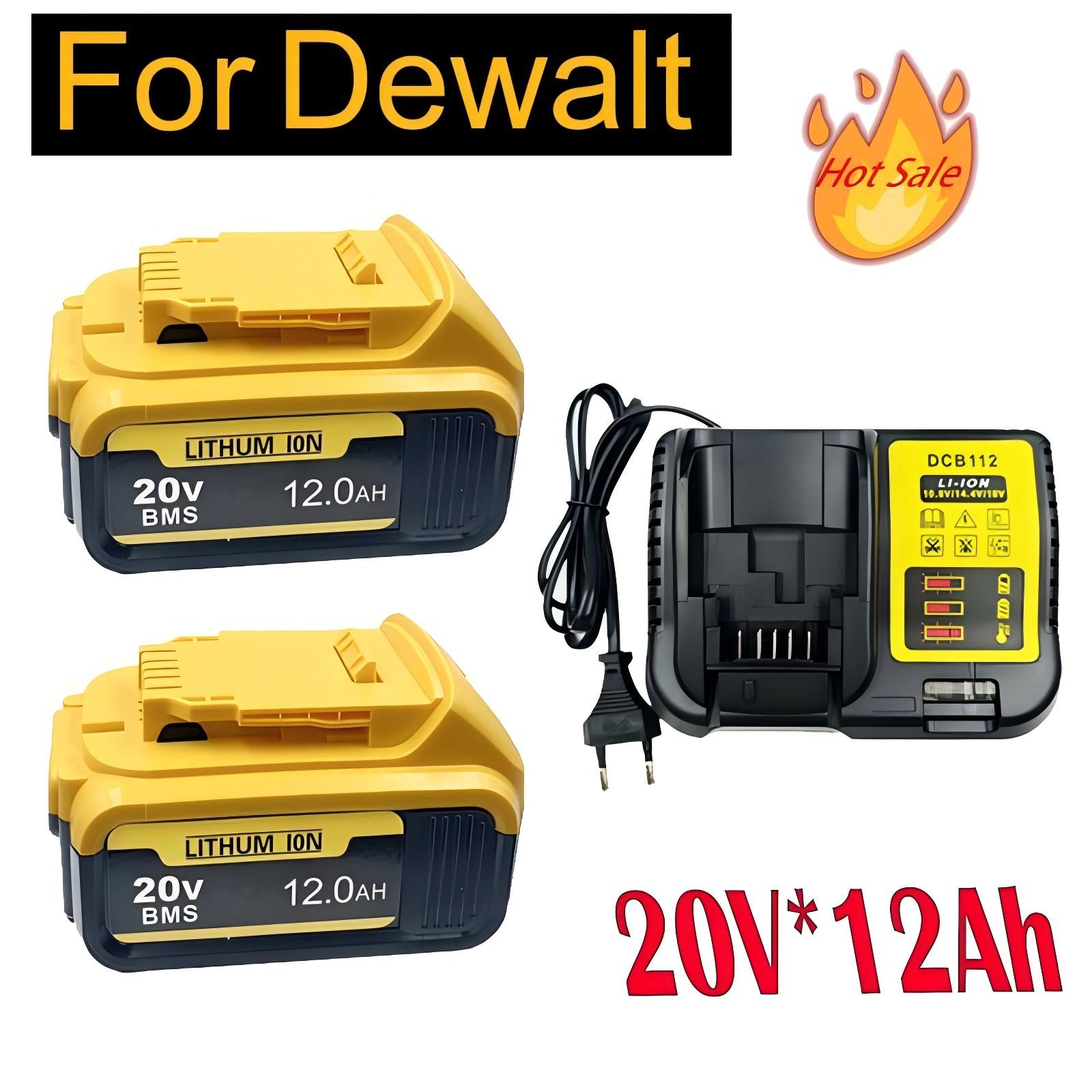 Dewalt 20V バッテリー電動工具 DCB205 DCB200 DCD805 DCB182 DCB206 3.0AH 6.0AH 12.0AH バッテリー電動工具の交換用?