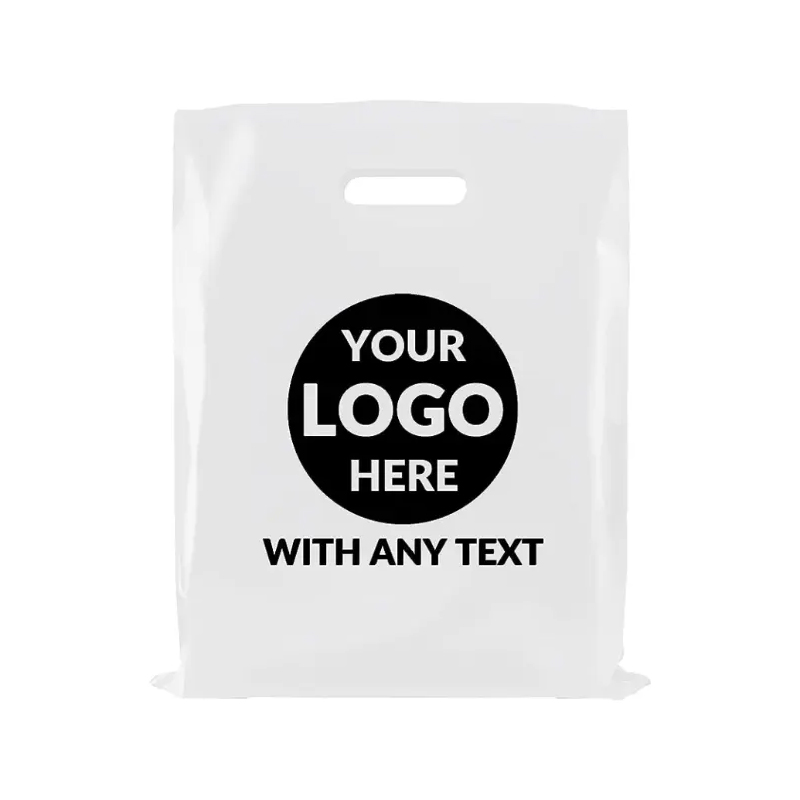Custom Printed LOGO Gift Plastic Bags Clothing Packaging Bag Handing Shopping Bag Custom Plastic Bag