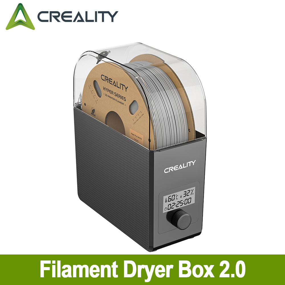 CREALITY 3D フィラメントドライヤーボックス 2.0 アップグレードフィラメントを乾燥状態に保つリアルタイム湿度監視 FDM 3D プリンターアクセサリー