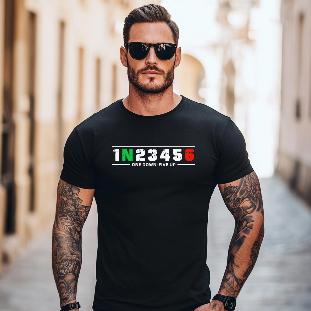 1N23456 オートバイシフトバイカーモーターサイクリスト Tシャツ男性服カジュアル Tシャツ夏半袖 O ネックトップ Tシャツ
