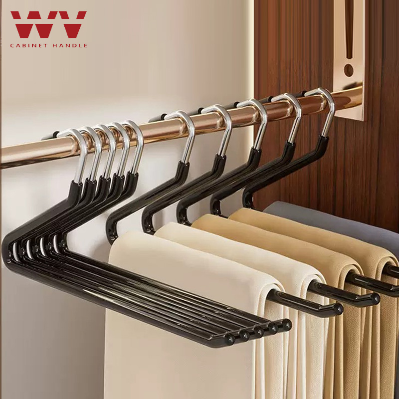 WV 5/10PCS Anti Slip Goose Shaped Pants Rack Traceless Storage Rack, Drying Rack, Home Pants Clip, Wardrobe Pants Hanger