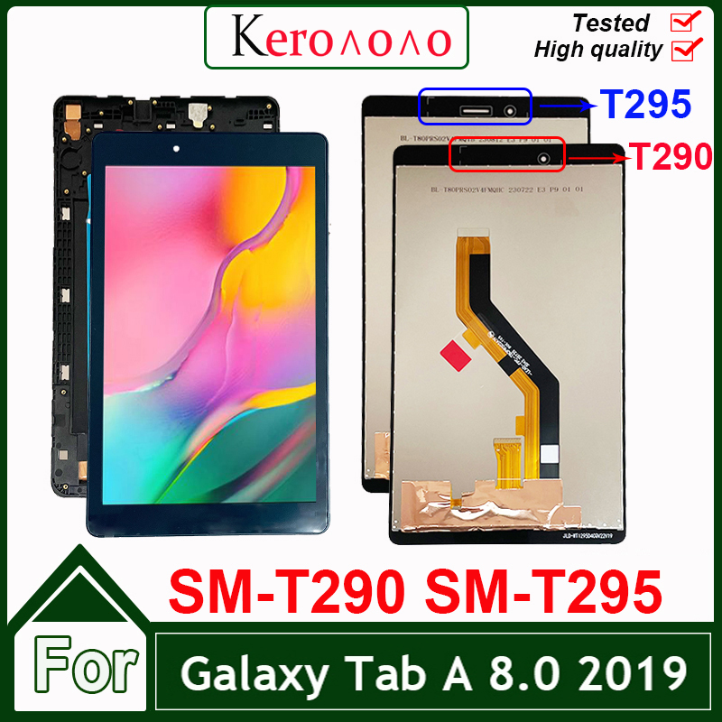Galaxy Tab A 8.0 2019 T290 T295 SM-T290 SM-T295用タブレットLCDディスプレイ（タッチスクリーンデジタイザー付き）交換用スクリーン