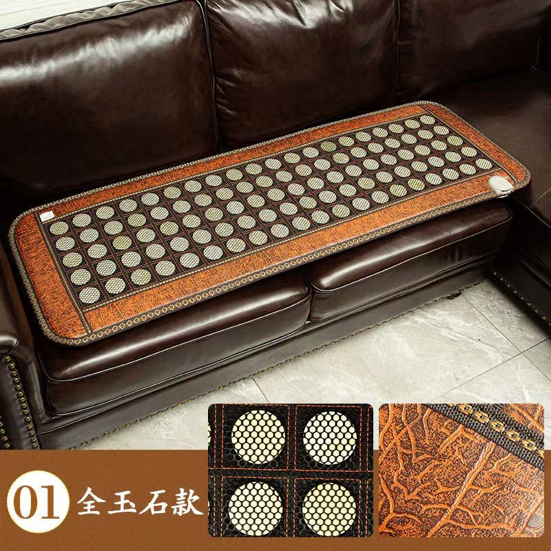 新製品韓国トルマリン加熱マッサージマットレスホームストーンソファマッサージ50 * 150 cm。