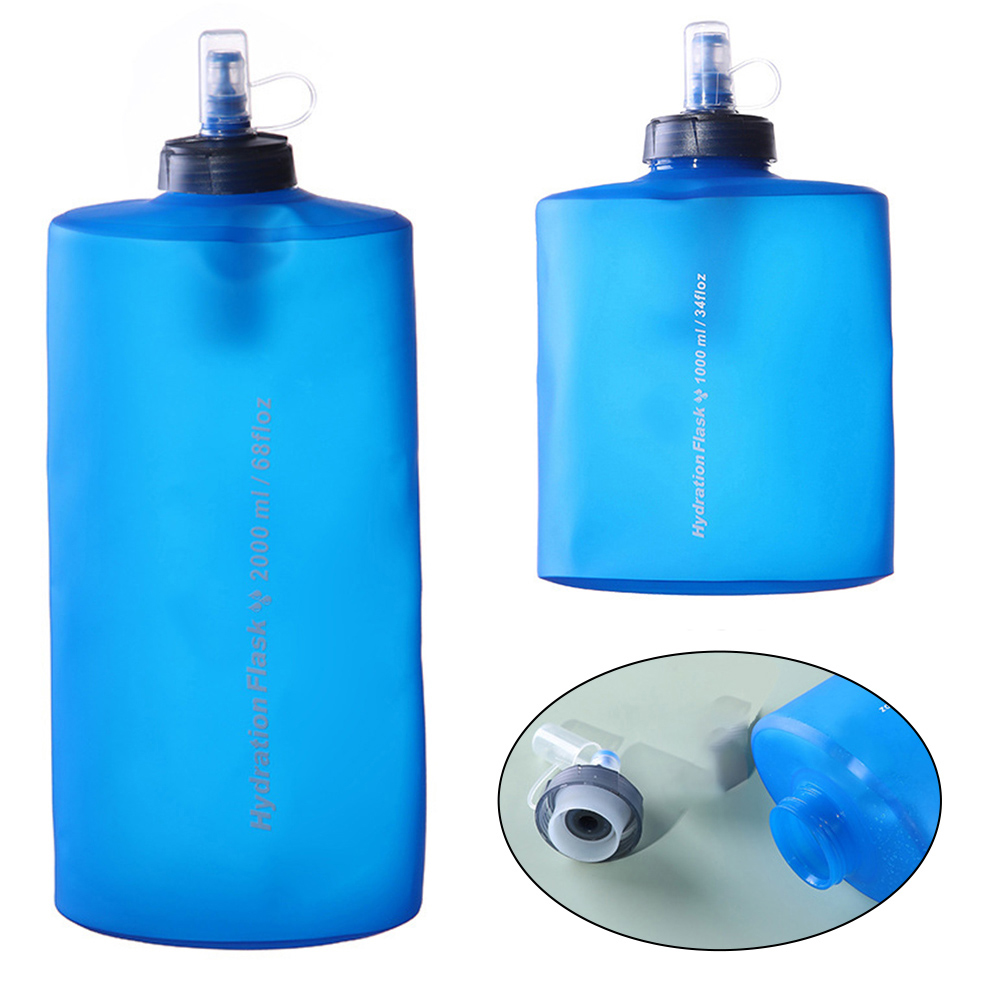 1000/2000ML スポーツウォーターボトル漏れ防止