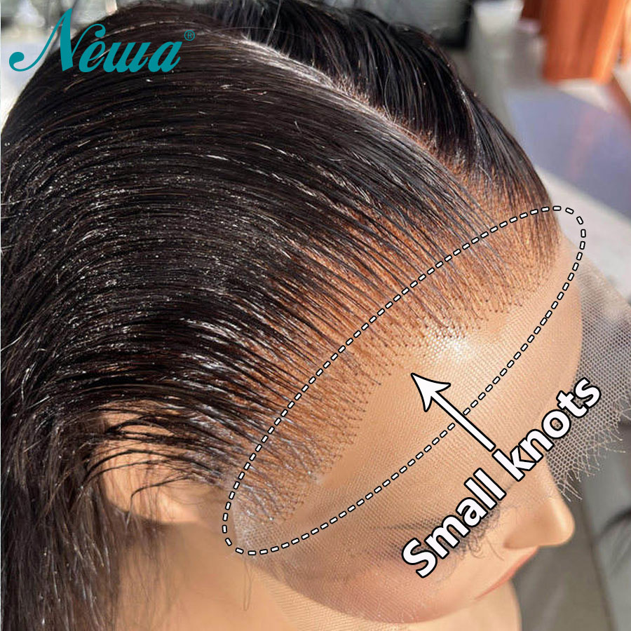Newa ヘア事前摘み取りヘアライン 13x6 HD レース前頭のみストレートヘア目に見えないスイス HD レース 5x5/6x6/9x6 クロージャボディウェーブ