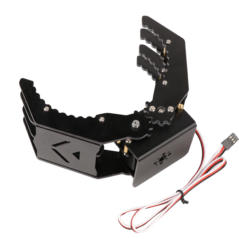 125 ミリメートルオープニング爪サーボ制御ロボットメカニカルアームクランプ Arduino ロボット DIY キット UNO/ESP32 プログラマブルロボット爪