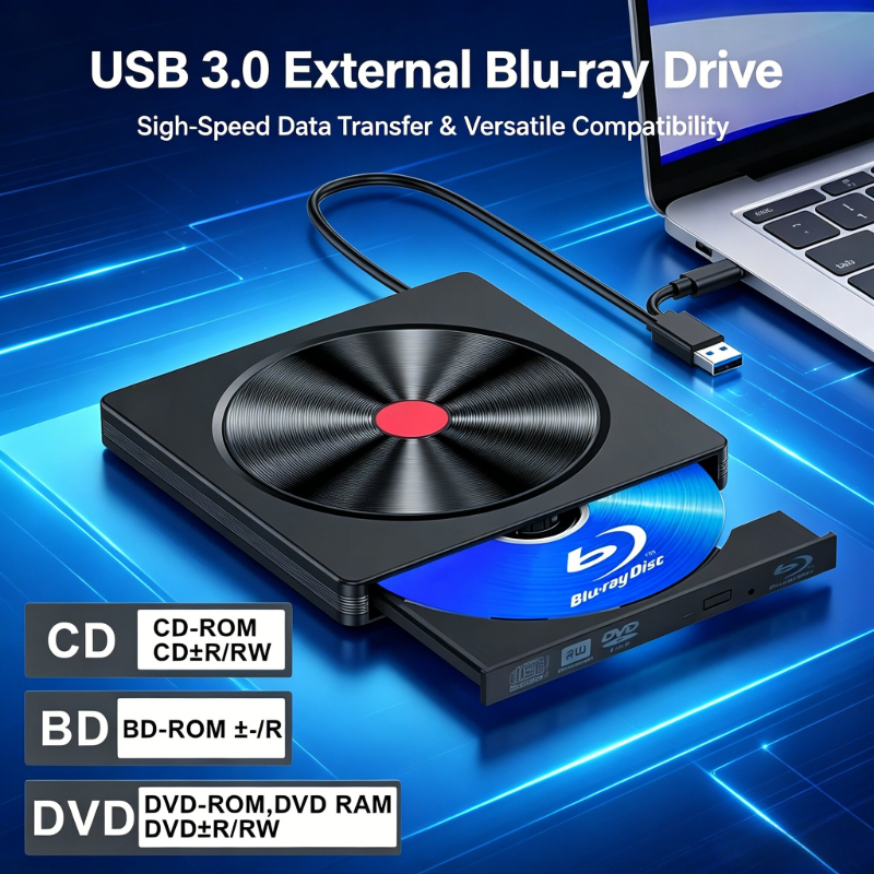 外付けブルーレイドライブ、USB 3.0