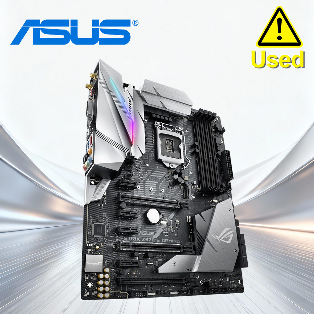 ASUS Republic of Gamers Strix Z370-E ゲーミング LGA1151 ATX マザーボード