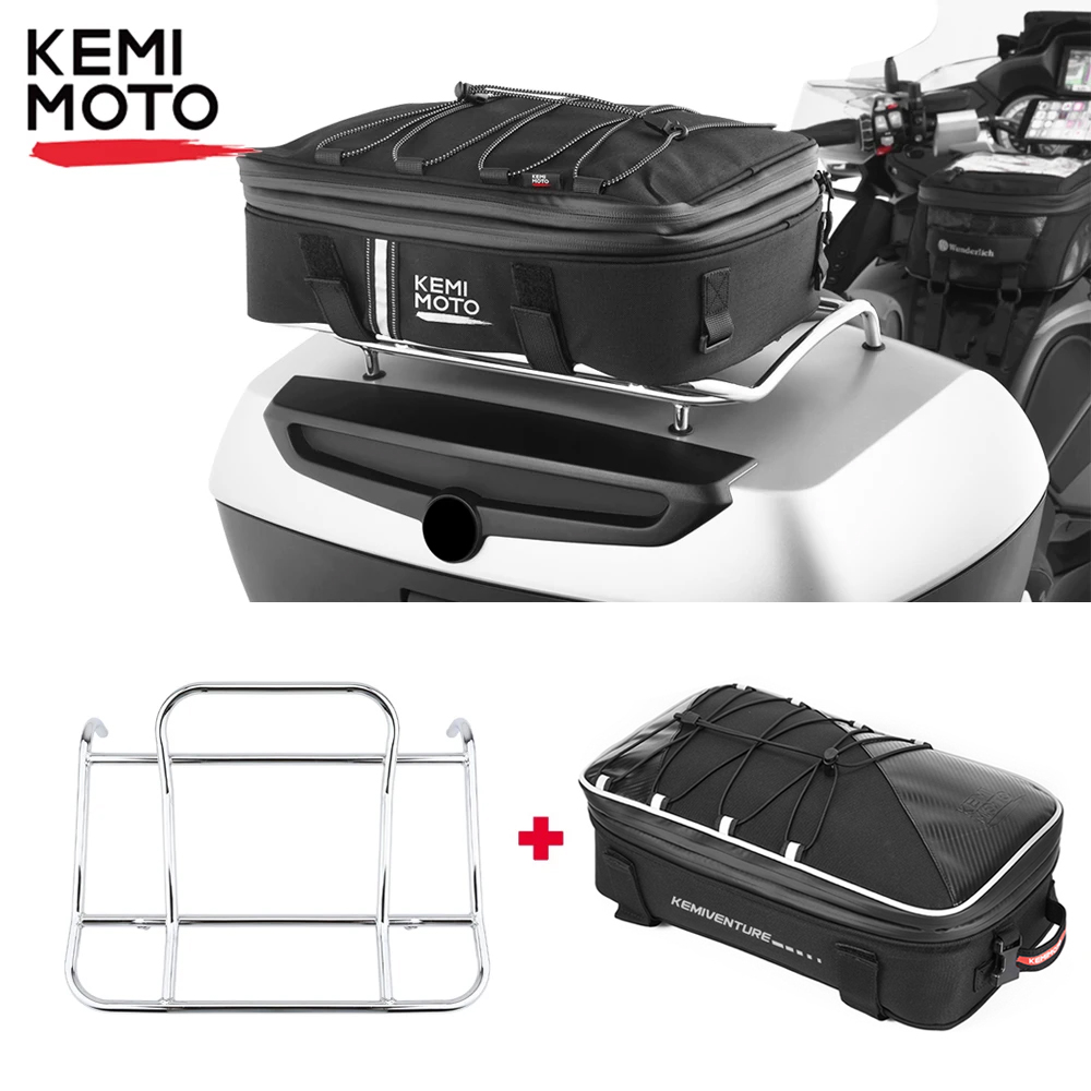 Bmw R1250RT K1200GT K1300GT K1600GT K1600 GT R1200 RT トップケースラックリアバッグ荷物バッグ手すりラックケースブラケット