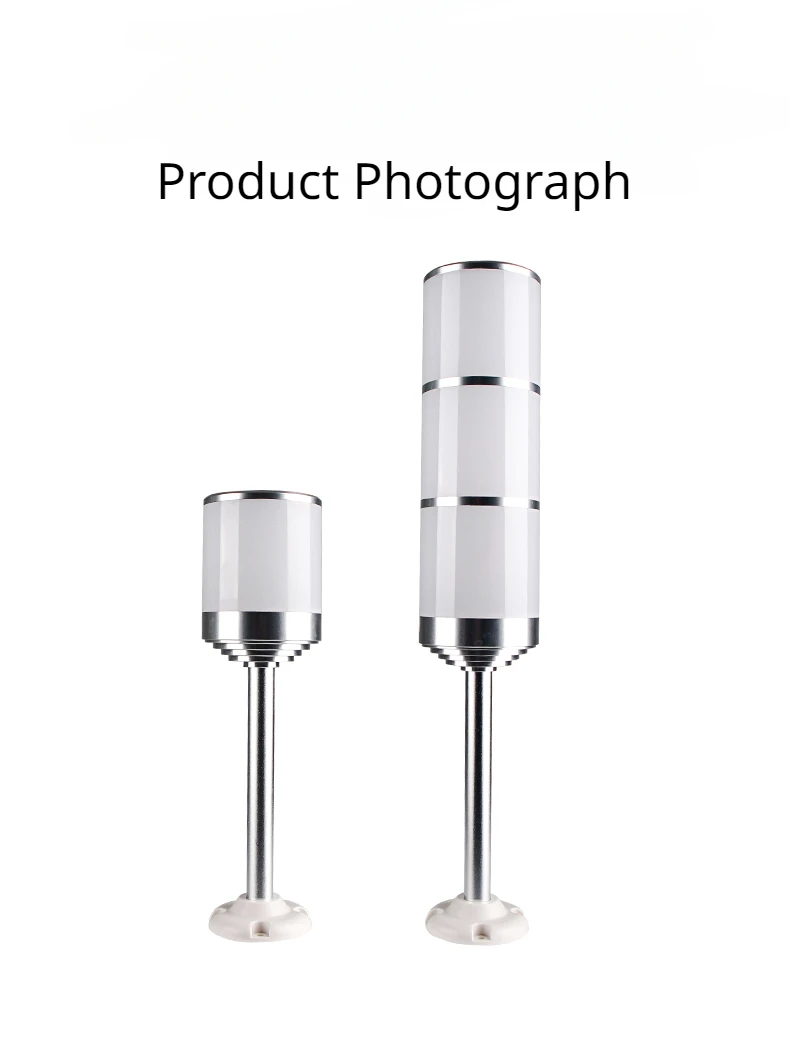 24V 直径 80 ミリメートル LED 多層アルミ警告灯工作機械 PNP/NPN ブザータワーランプ機器信号インジケータライト