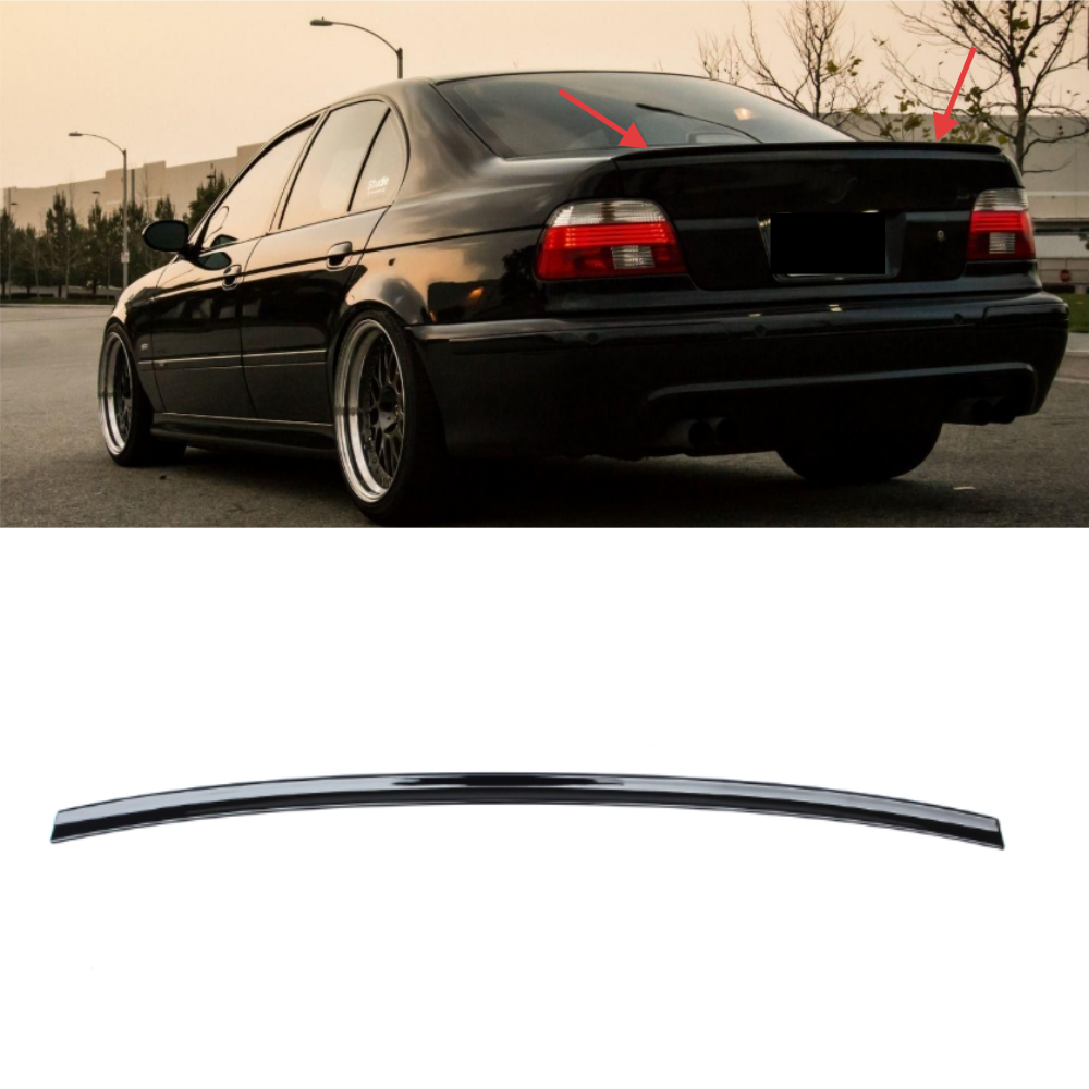 BMW 5 シリーズ E39 1996-2002 車のリアバンパースポイラーテールウイング