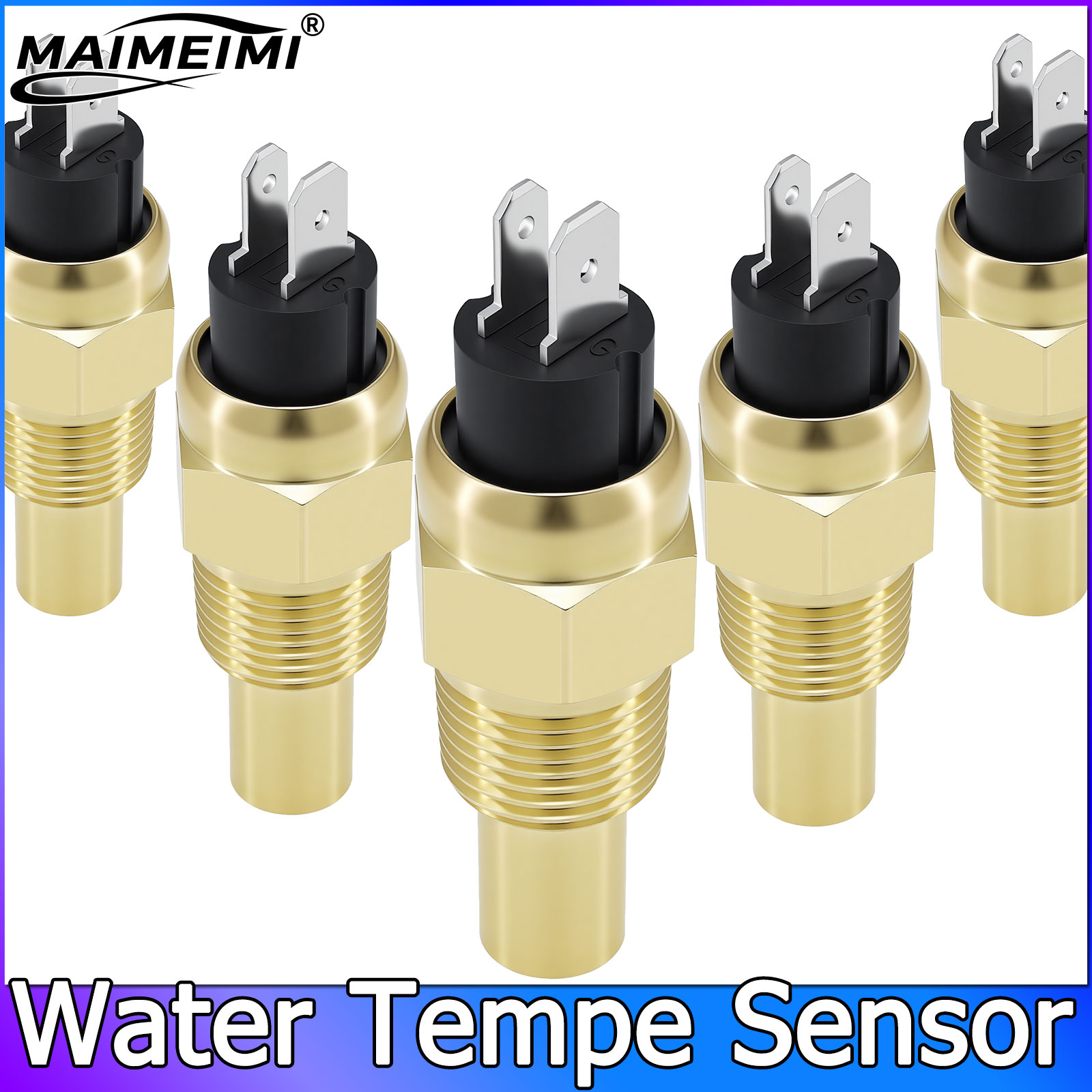 1pc 水温センサー 3/8NPT 1/4 18 NPT M10 * 1 M14 * 1.5 M16 * 1.5 M18 * 1.5 糸水温ゲージ