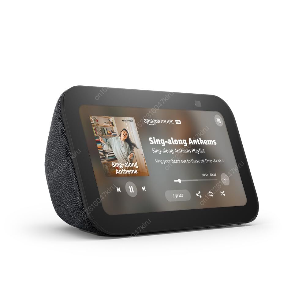 オリジナル ショー 5 第 3 世代スマート ミニ Wifi Alexa 音声アシスタント ホーム スマート ディスプレイ スピーカー 2 倍の低音とよりクリアなサウンド