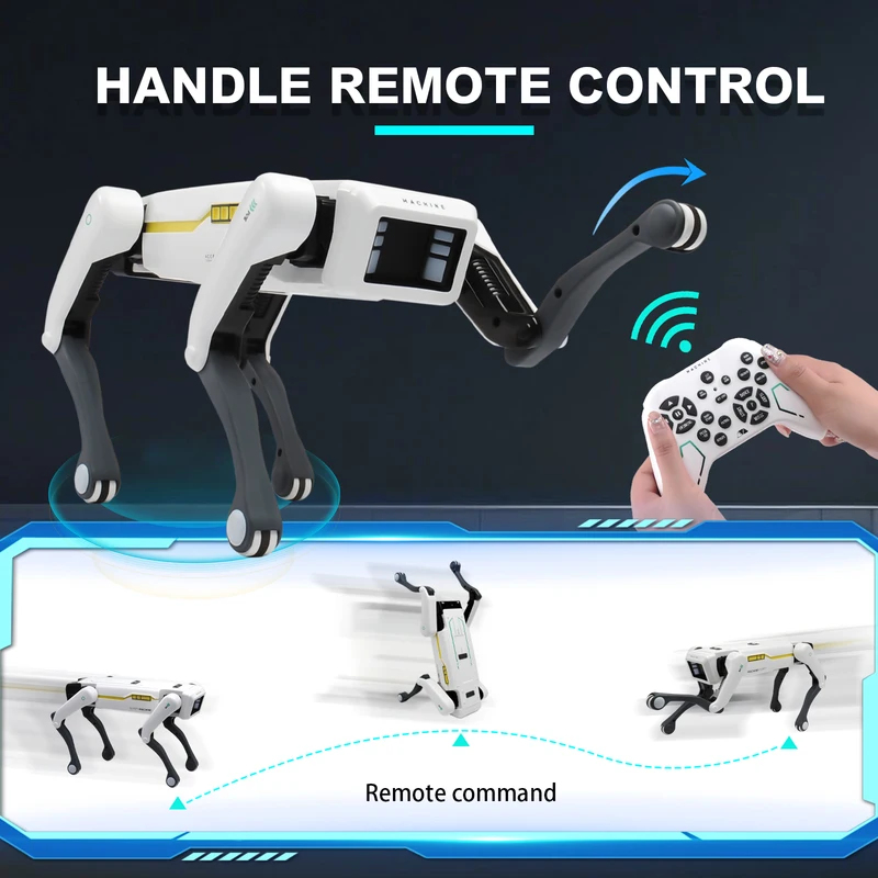 RC 機械犬多機能電気インテリジェントロボット犬タレット教育玩具バイオニックスマートロボット玩具ギフト 2026