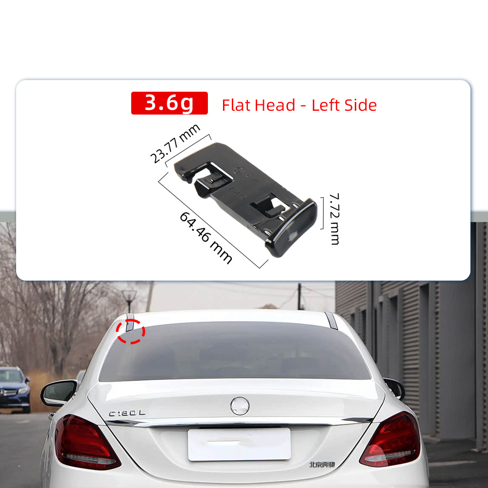 車右左ルーフ荷物ラックエンドキャッププラグメルセデスベンツ W205 C クラス 15-21 AMG ラインルーフバーストッパーカバー 2056900982