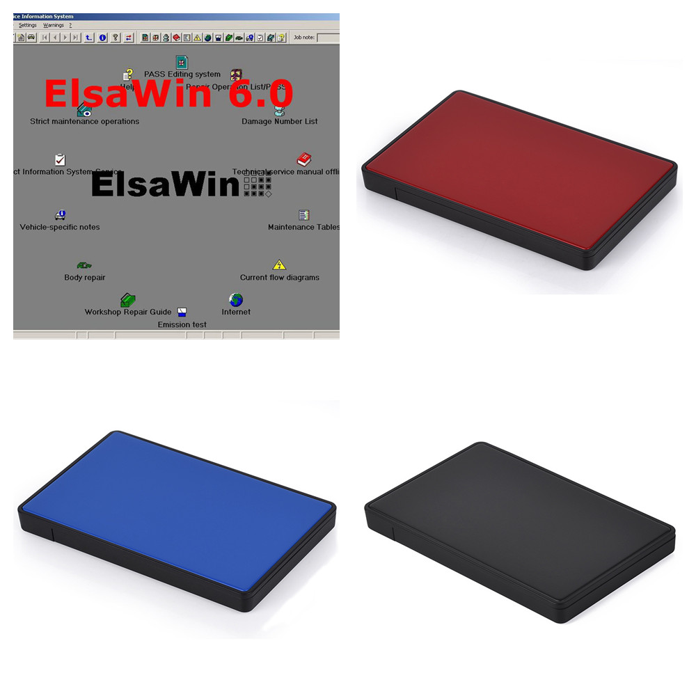 自動車修理ソフトウェア ElsaWin 6.0 V-W 5.3 用アウディ Elsa Win 6.0 最新の Elsawin 6.0 Vw 自動車修理ソフトウェア