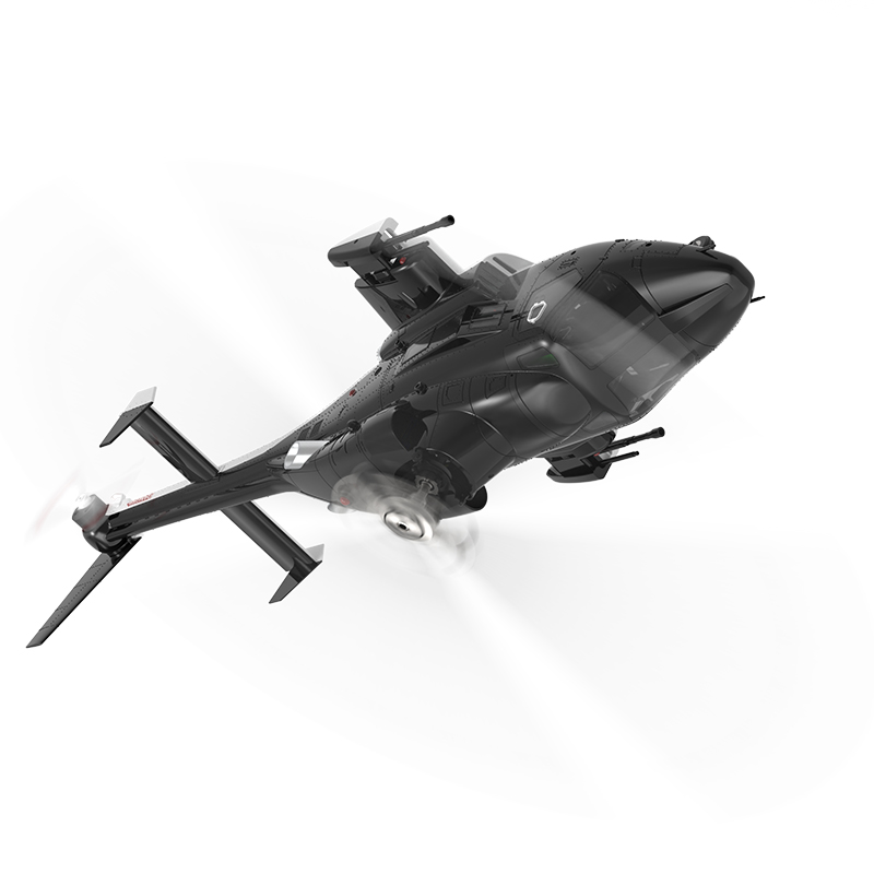 Yuxiang F02V フライングウルフ ヘリコプター リモコン模型飛行機 リアルな 3D スタント 屋外耐風飛行おもちゃ