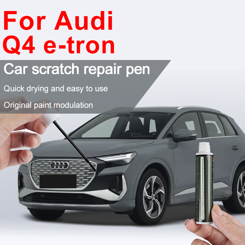 アウディ Q4 E-tron 傷除去とペイント修理ペン工場プロセスカラーマッチング車のペイント修復ツール