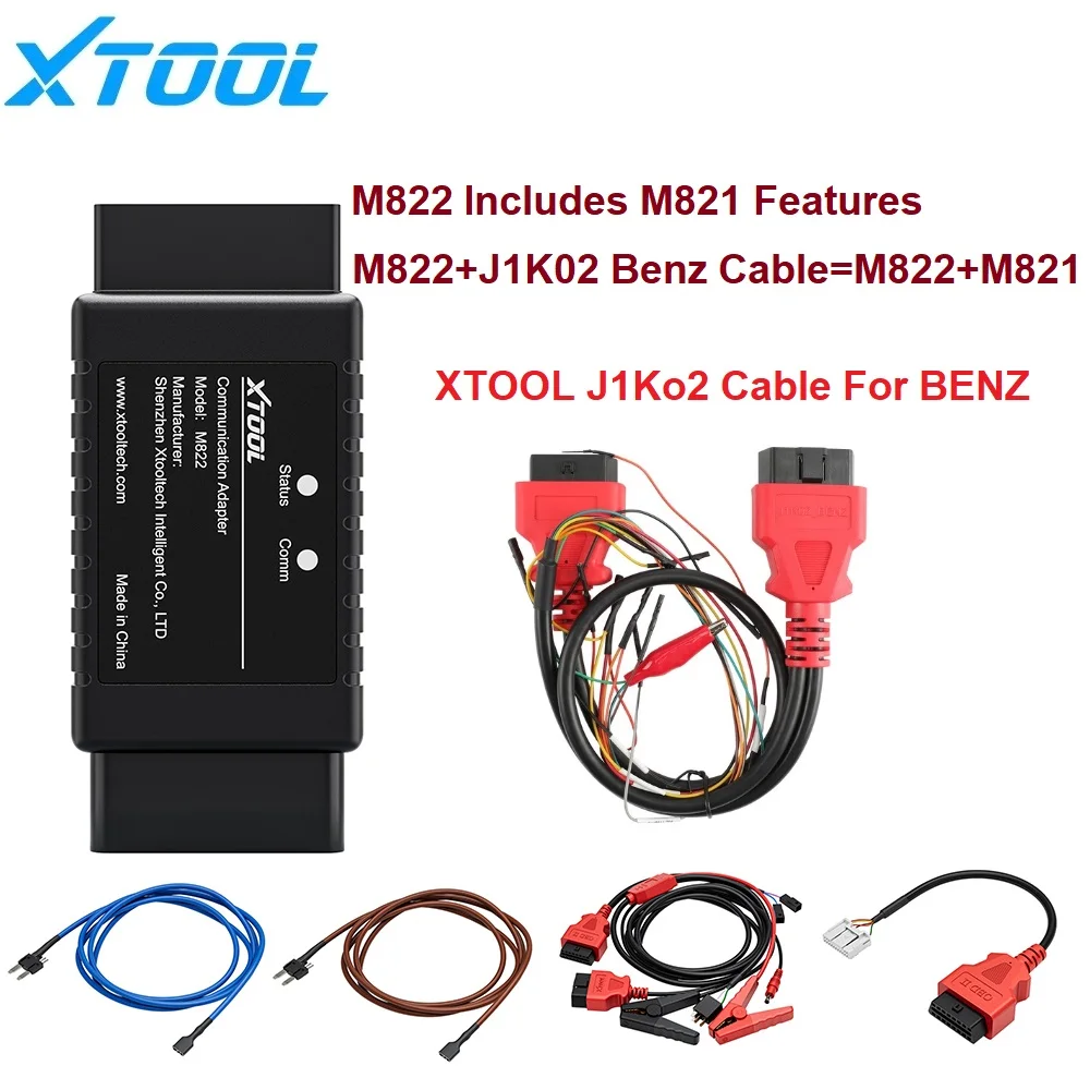 XTOOL M822 M821 アダプタトヨタ 8A Ail キー紛失プログラミング必要な KC501 プログラマー X100PAD3 X100MAX