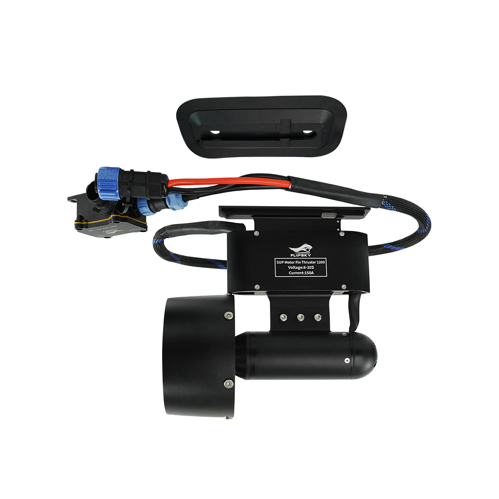 Flipsky 1200 1900 ワットブラシレス SUP 水中スラスター IP68 防水電動フィンモーターカヤックパドルサーフボード漁船用
