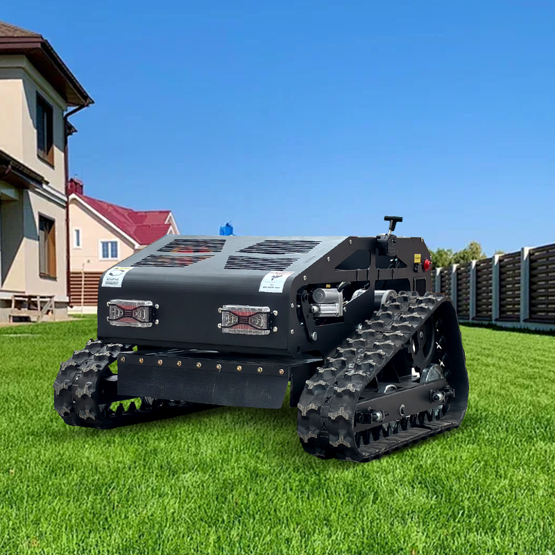 Adjustable cutting height remote control lawn mower stable crawler type commercial SH-550B lawn mower