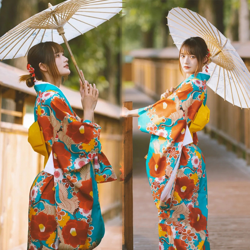 日本の着物 2024 新デザイン伝統的な東洋服バスローブサウナ温泉アニメコスプレ写真撮影旅行