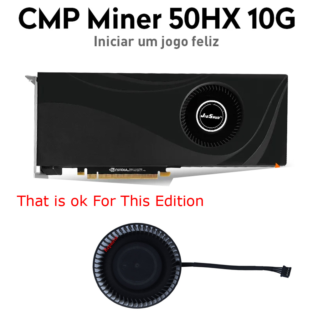 グラフィッククーラー、Fundation ビデオカードファン、BFB0712HF、直径65mmサイズのファン、EVGA GTX 660 660TI 670 680 980 980ti 1080 1080ti 用