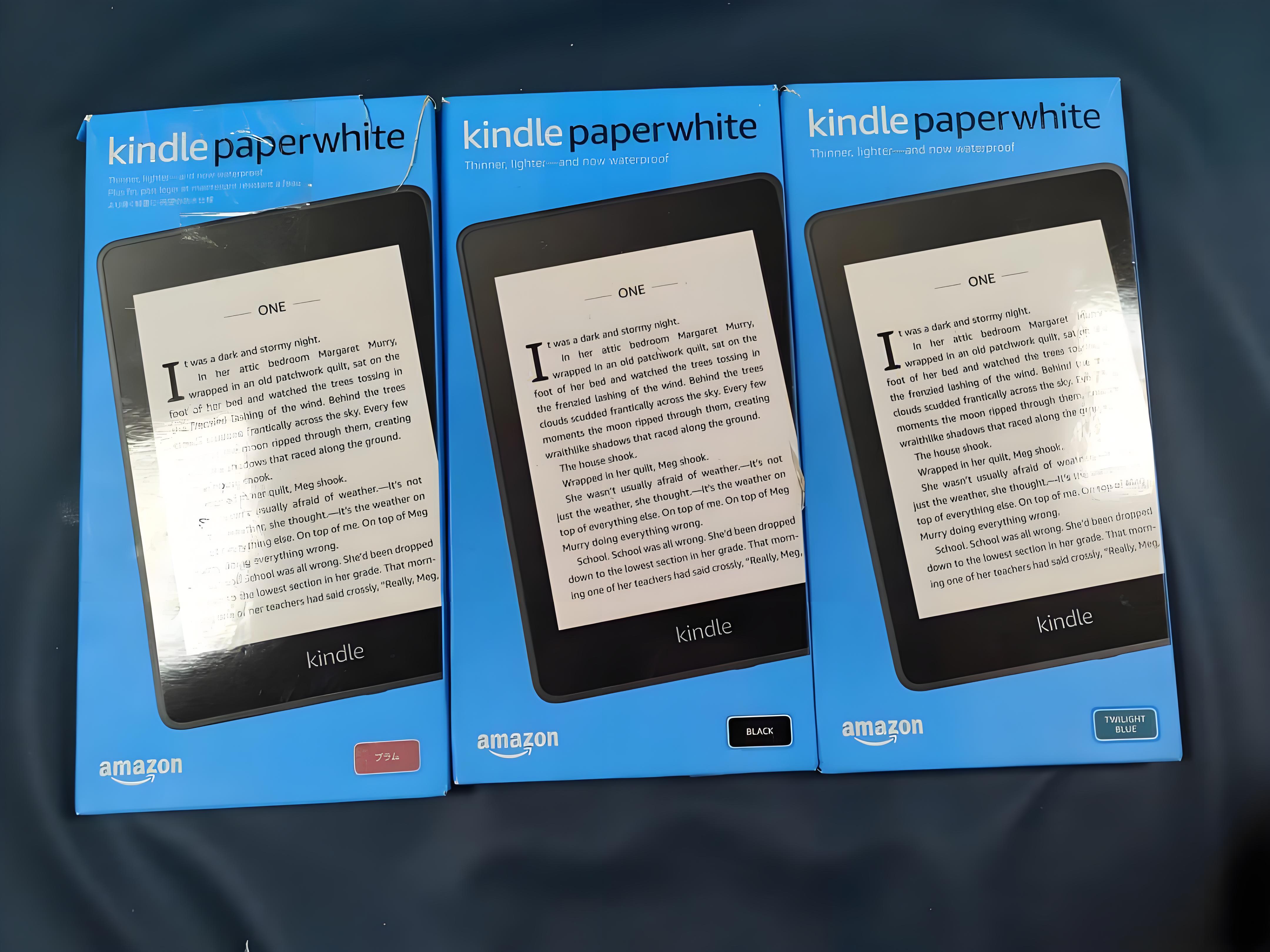新しい Kinde Paperwhite 10th E インク内蔵ライト 300 Ppi E リーダー E インク E リーダー E インク 8 ギガバイト 32 ギガバイト e インクリーダー livros 用 kindle