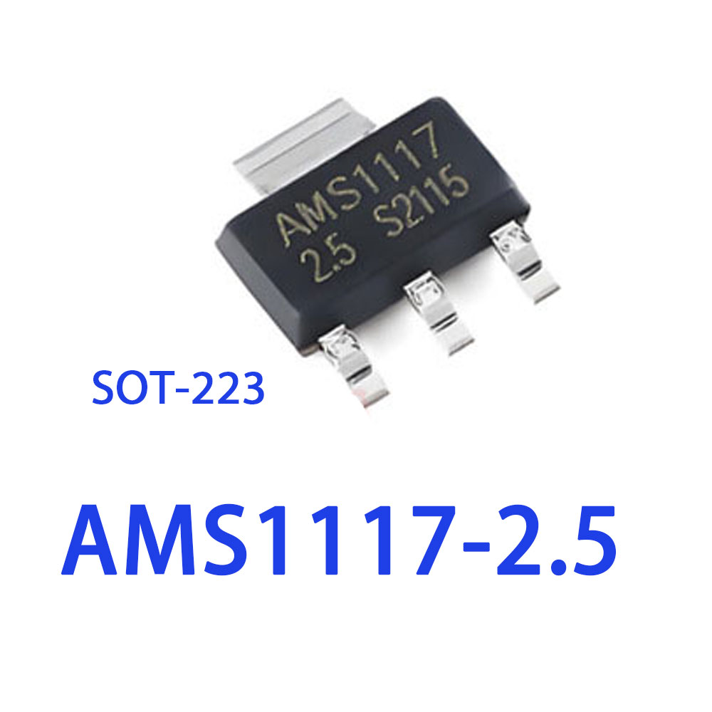 10 個 AMS1117-2.5 SOT-223 1117-2.5 AMS1117 チップセット