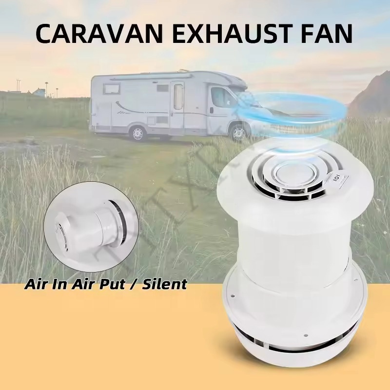 TYTXRV RV アクセサリー DC 12V リバーシブル RV 屋根天井ベントキノコヘッド排気ファン RV 部品用
