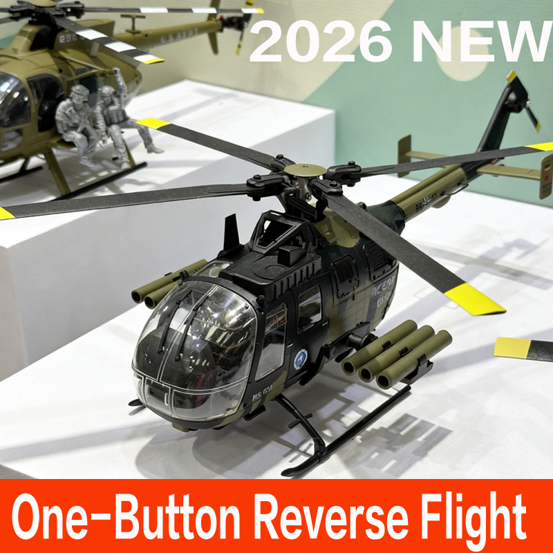 RC ERA 1:25 C180 RC ヘリコプター BO105 6CH ブラシレスオプティカルフローポジショニング 3D スタントシングルプロペラなしエルロン飛行機おもちゃ