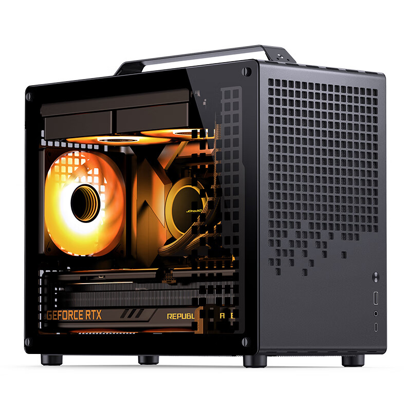 JONSBO MATX ケース取り外し可能なポータブルミニデスクトップシャーシ Z20 363 ミリメートルグラフィックスカード 240 水冷 ATX 電源をサポート
