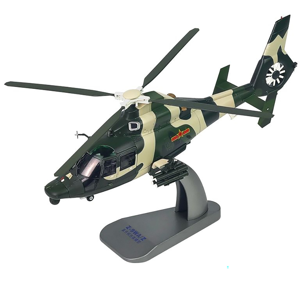 1/48 合金航空機中国空軍ヘリコプター WZ-9 戦闘機 Z-9G 模型玩具子供キッズギフト用コレクション家の装飾