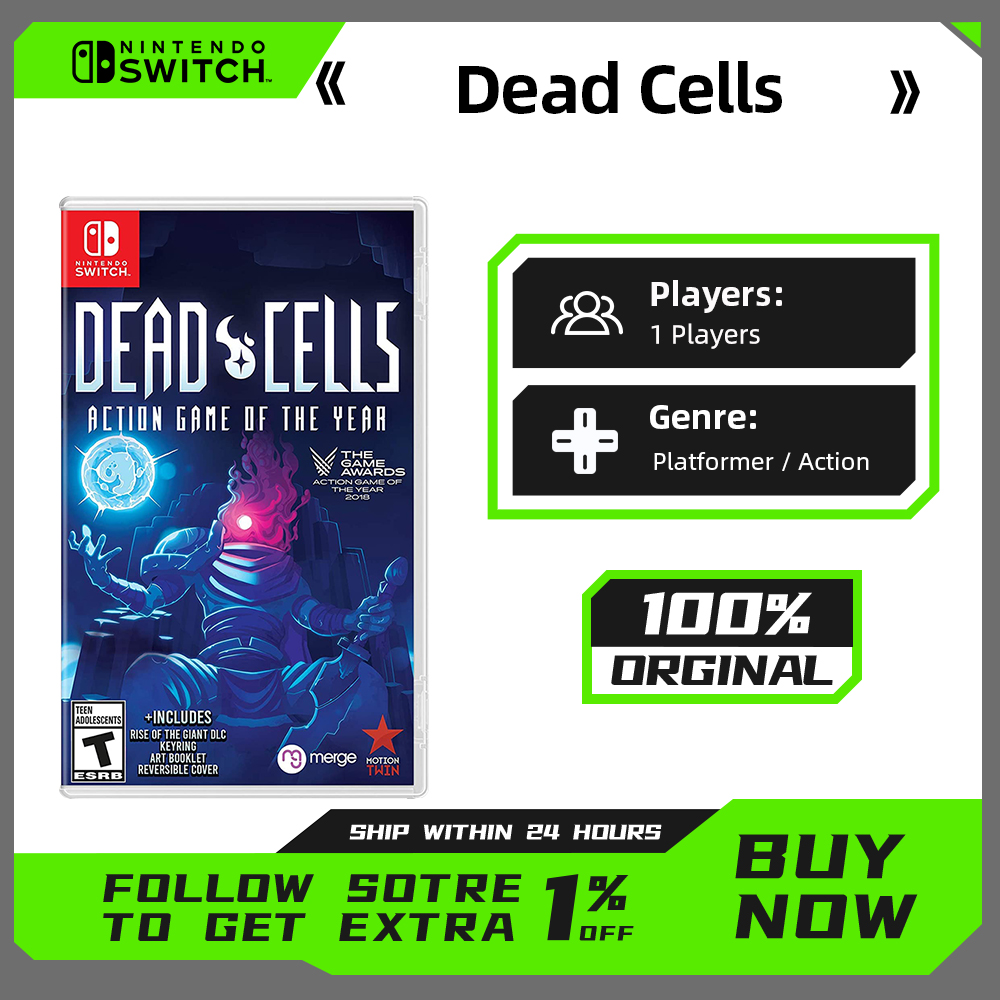 Nintendo Switch ゲームセール - Dead Cells Return to Castlevania - 100% オリジナル物理ゲームカード アドベンチャー ジャンル (Switch OLED 用)