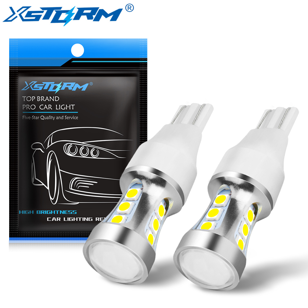 2 個 T15 LED 電球 W16W LED Canbus 920 921 912 ランプ 1000LM 3030SMD 超高輝度車リバースバックアップライト 6000K ホワイト 12V 自動