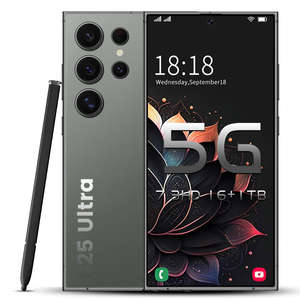 純正 S25 Ultra スマートフォン 5G デュアルSIM対応 16GB+1TB 高解像度10コアプロセッサ グローバル版 Android 14 LTE 2K 液晶ディスプレイ搭載スマートフォン