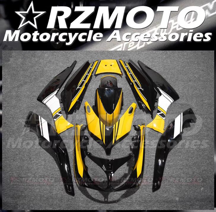 新しい ABS オートバイフェアリングキットヤマハ TMAX 500 01 02 03 04 05 06 07 2001 2002 2003 2004 2005 2006 2007 イエローホワイト
